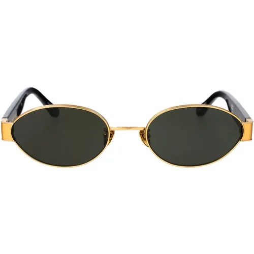 Sadie Sunglasses for a Stylish Look , female, Sizes: 53 MM - Linda Farrow - Modalova