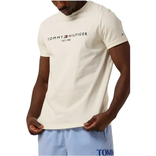 Herren Polo T-Shirts Logo Tee,Herren Logo Tee Polo T-shirt - Tommy Hilfiger - Modalova