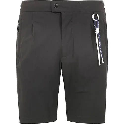 Schwarze Bermuda-Shorts , Herren, Größe: 2XL - People of Shibuya - Modalova