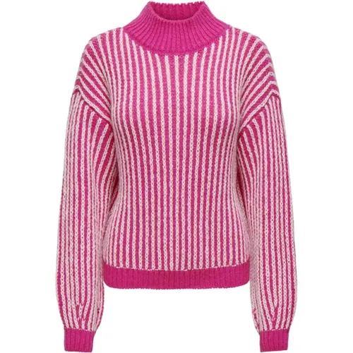 Langarm Pullover Damen (Rose Violet) , Damen, Größe: M - JACQUELINE de YONG - Modalova