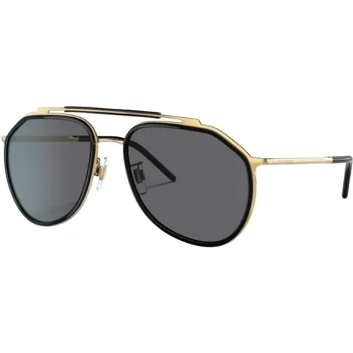 Metallo Sunglasses, Head-Turning Style , unisex, Sizes: 57 MM - Dolce & Gabbana - Modalova