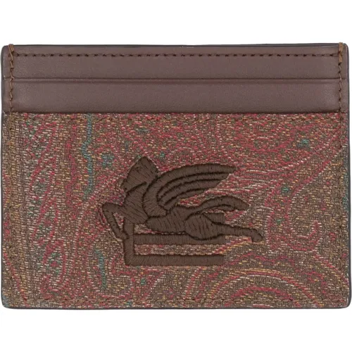 Paisley Jacquard Kartenhalter Etro - ETRO - Modalova