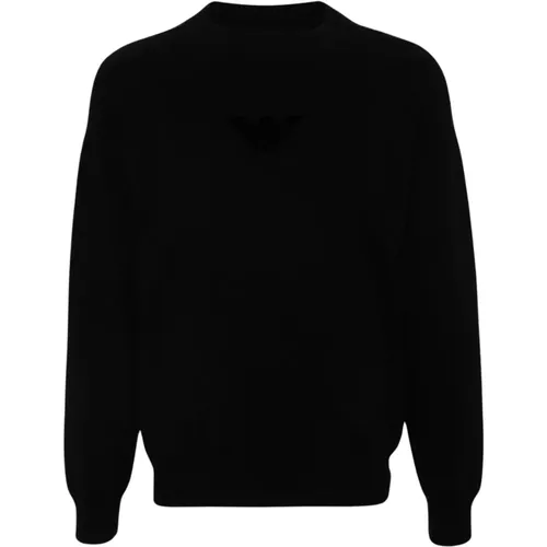 Knitwear Aw24 , male, Sizes: L, M - Emporio Armani - Modalova