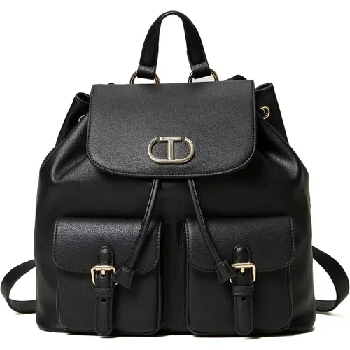 Bucket Bag Backpack , female, Sizes: ONE SIZE - Twinset - Modalova