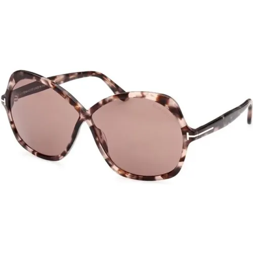 Ft1013 55Y Sunglasses , female, Sizes: 64 MM - Tom Ford - Modalova