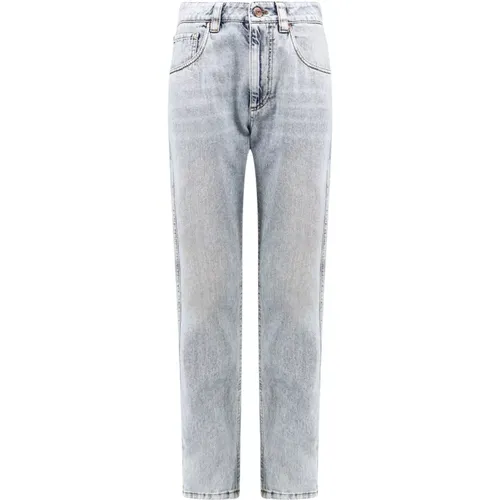 Women's Clothing Jeans Ss24 , female, Sizes: 2XS, S, 3XS - BRUNELLO CUCINELLI - Modalova