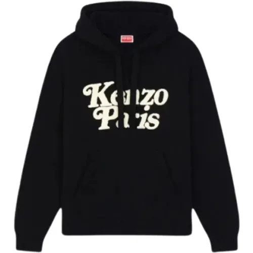 Vintage-inspired Hooded Sweater by Verdy , male, Sizes: L, S, M - Kenzo - Modalova