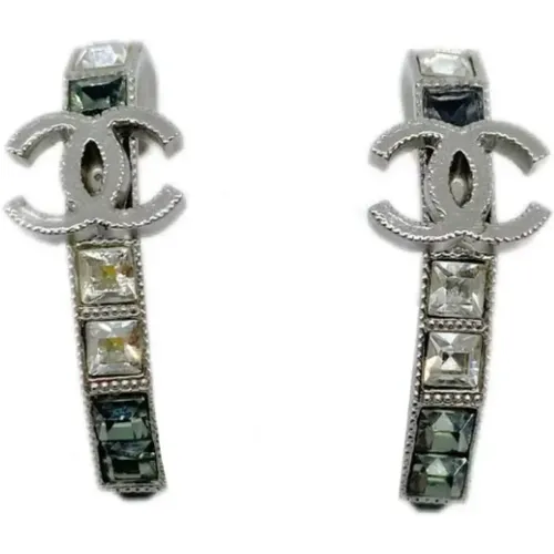 Pre-owned Metal earrings , female, Sizes: ONE SIZE - Chanel Vintage - Modalova