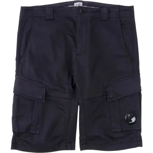 Cargo Shorts with Lens Detail , male, Sizes: L, M, S, XL - C.P. Company - Modalova