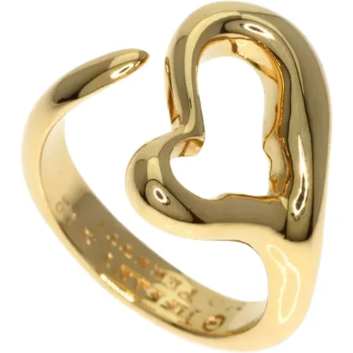 Pre-owned Gold rings , female, Sizes: ONE SIZE - Tiffany & Co. Pre-owned - Modalova