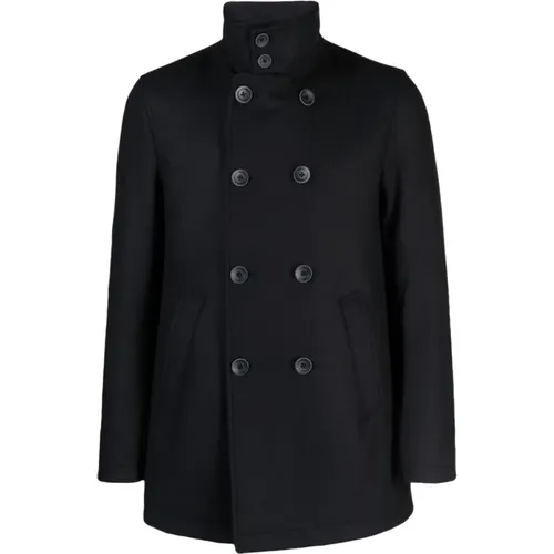Men's Clothing Jackets Darkblue (Navy) Aw22 , male, Sizes: 2XL - Herno - Modalova