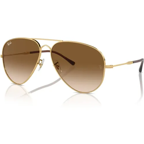 Classic Aviator Sunglasses Light Brown Gradient , unisex, Sizes: 58 MM - Ray-Ban - Modalova