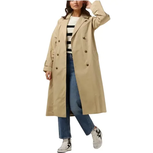 Keily Trenchcoat in , Damen, Größe: XL - Object - Modalova