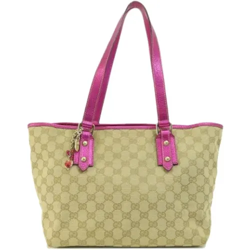 Pre-owned Canvas gucci-bags , female, Sizes: ONE SIZE - Gucci Vintage - Modalova