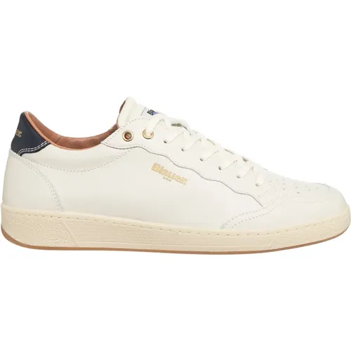 Plain Lace-Up Sneakers , male, Sizes: 10 UK, 9 UK, 6 UK, 7 UK, 11 UK - Blauer - Modalova