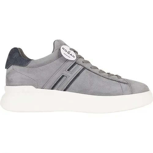 Grey Sneakers Elevate Style Comfort , male, Sizes: 11 UK, 9 UK - Hogan - Modalova