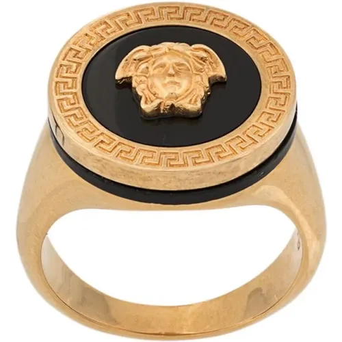 Rings , male, Sizes: 58 MM, 60 MM, 62 MM - Versace - Modalova