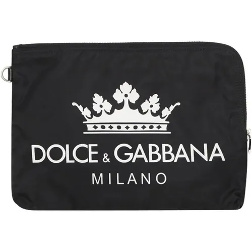 Mens Bags Clutches Ss22 , male, Sizes: ONE SIZE - Dolce & Gabbana - Modalova