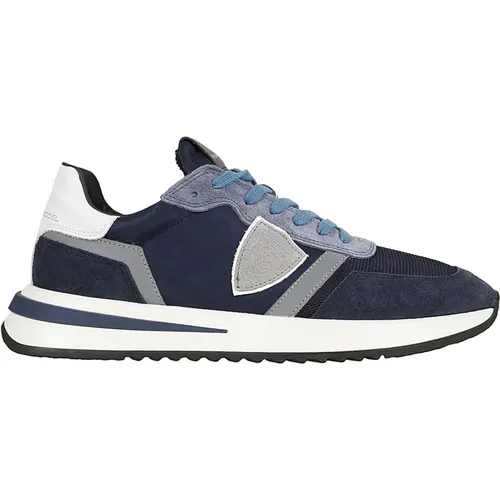 Blue Tropez 2.1 Sneakers , male, Sizes: 7 UK, 8 UK, 10 UK, 9 UK, 11 UK - Philippe Model - Modalova