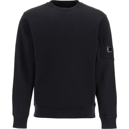 Diagonal Raised Fleece Sweatshirt , Herren, Größe: 2XL - C.P. Company - Modalova