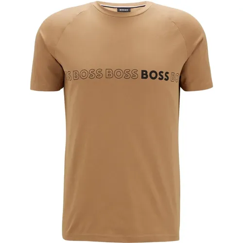 T-Shirt , Herren, Größe: S - Hugo Boss - Modalova