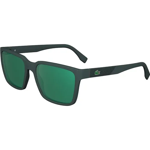 Grüne Sonnenbrille L6011S-301 , Herren, Größe: 56 MM - Lacoste - Modalova