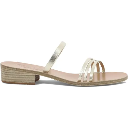 Siopi Heel Slip-on Sandalen , Damen, Größe: 38 EU - Ancient Greek Sandals - Modalova