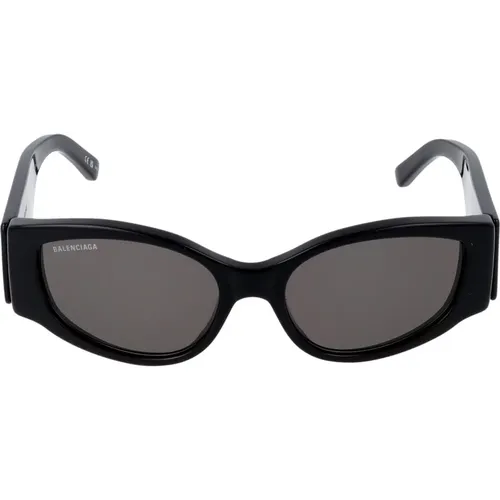 Stylische Sonnenbrille Bb0258S , Damen, Größe: 56 MM - Balenciaga - Modalova