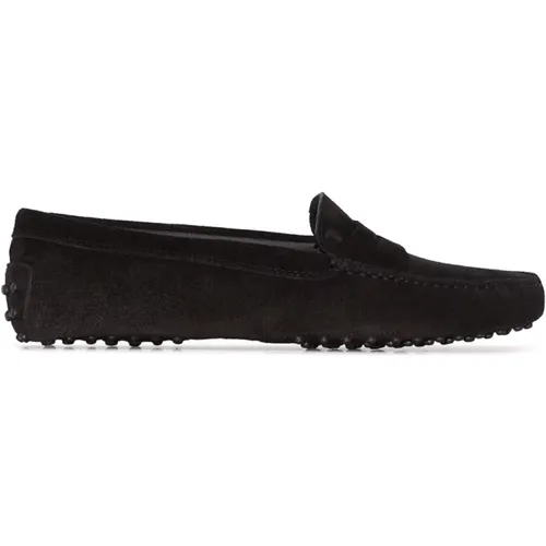 Wildleder-Loafers , Damen, Größe: 36 1/2 EU - TOD'S - Modalova