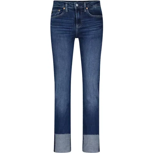 Girlfriend Style High-Waist Jeans , Damen, Größe: W27 - adriano goldschmied - Modalova