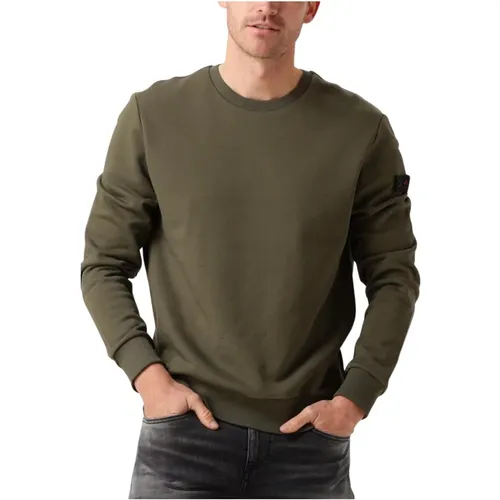 Grüner Saidor B Pullover für Herren , Herren, Größe: S - Peuterey - Modalova