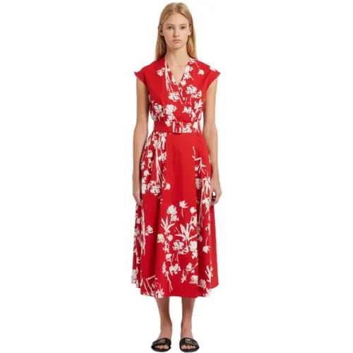 Elegant Array Dress - Large , female, Sizes: L, XL - Marella - Modalova