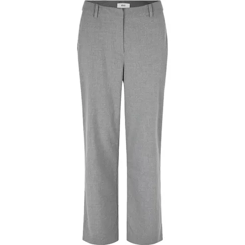 Graue High-Waist Basic Hose , Damen, Größe: L - Envii - Modalova