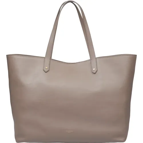 Shopper Bag Dove Gray , female, Sizes: ONE SIZE - Golden Goose - Modalova