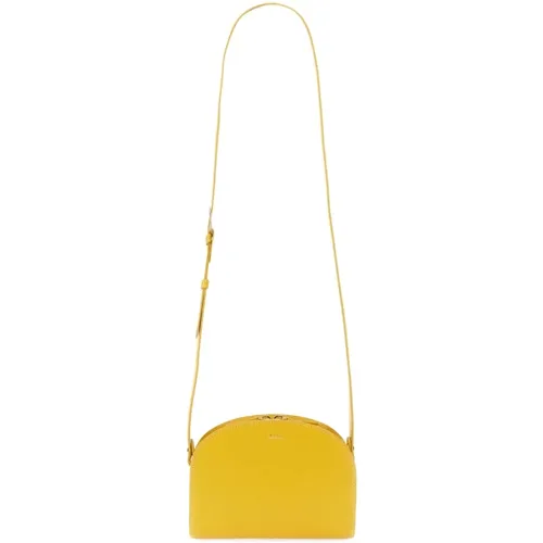 Leder Demi Lune Tasche A.P.C - A.P.C. - Modalova