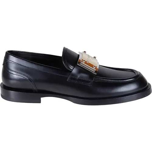 Leder Loafers für Herren - Dolce & Gabbana - Modalova