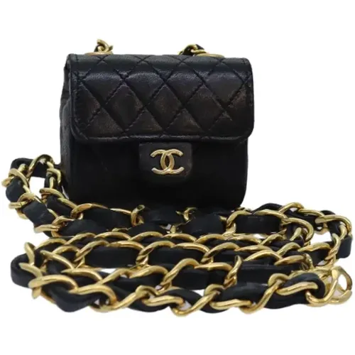 Pre-owned Leather shoulder-bags , female, Sizes: ONE SIZE - Chanel Vintage - Modalova