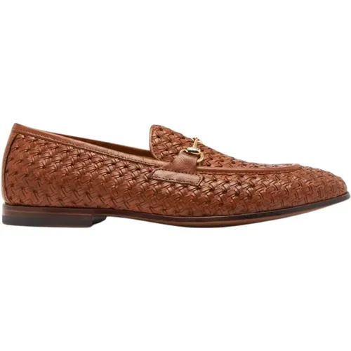 Handgefertigte Italienische Lederloafers , Herren, Größe: 41 EU - Scarosso - Modalova