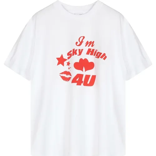 High 4 U Strick T-Shirt - SKY HIGH FARM - Modalova