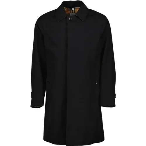 Cotton Trench Coat Classic Style , male, Sizes: L, XL - Burberry - Modalova