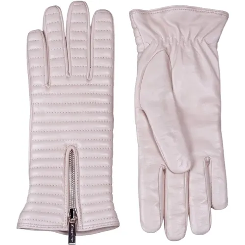 Gesteppte Nappa Handschuhe,Handschuhe,Gepolsterte Nappa-Handschuhe mit Kaschmirfutter - Moorer - Modalova