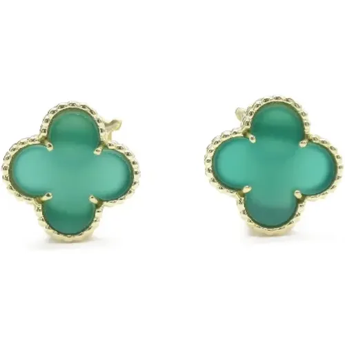 Pre-owned Metal earrings , female, Sizes: ONE SIZE - Van Cleef & Arpels Pre-owned - Modalova