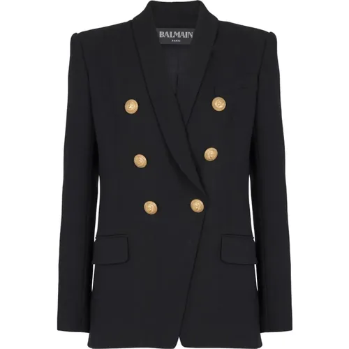 Button Jacket , female, Sizes: M, XS, 2XS, S, L - Balmain - Modalova