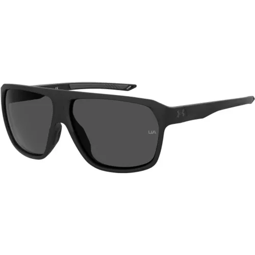 Schwarze Harz-Sonnenbrille , unisex, Größe: 62 MM - Under Armour - Modalova