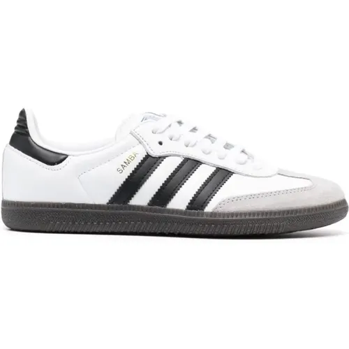 Classic Samba Original Sneakers , male, Sizes: 9 UK, 4 2/3 UK, 9 1/2 UK, 10 1/2 UK, 4 UK, 10 UK, 3 1/3 UK, 5 1/3 UK, 6 UK, 6 2/3 UK, 11 UK - Adidas - Modalova