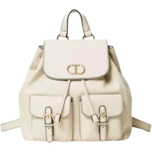 Stylish Twin-Set Backpack , female, Sizes: ONE SIZE - Twinset - Modalova