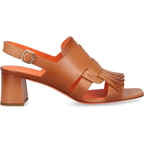 Sophisticated High Heel Sandals , female, Sizes: 2 UK, 4 UK - Santoni - Modalova