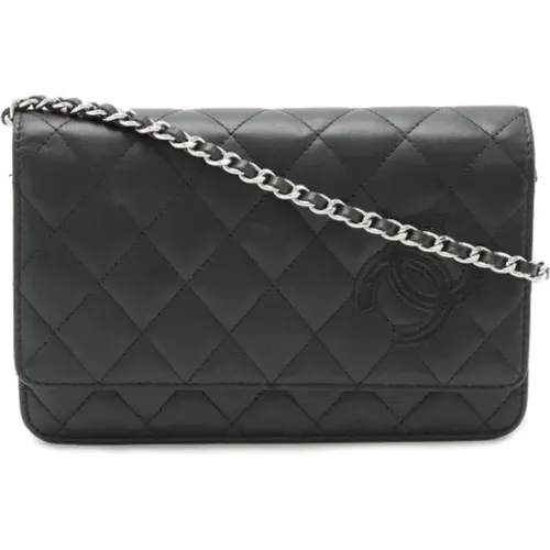 Pre-owned Leather wallets , female, Sizes: ONE SIZE - Chanel Vintage - Modalova