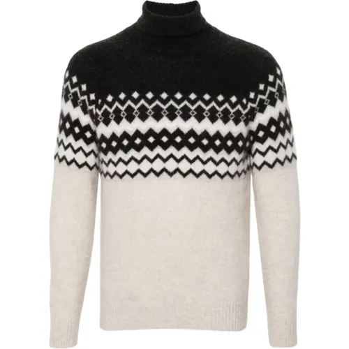 Intarsia Strick Rollkragen Pullover - Eleventy - Modalova