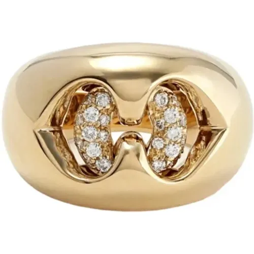 Pre-owned Gold rings , female, Sizes: ONE SIZE - Bvlgari Vintage - Modalova